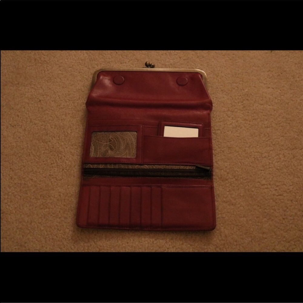 Cranberry HOBO Wallet